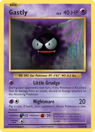 Gastly - 47/108 [XY - Evolutions]