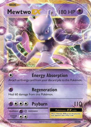Mewtwo EX - 52/108 [XY - Evolutions] Holofoil