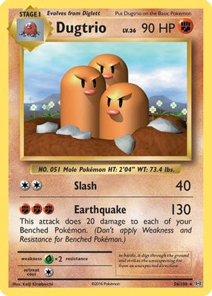 Dugtrio - 56/108 [XY - Evolutions]