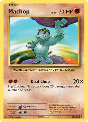 Machop - 57/108 [XY - Evolutions] Reverse Holofoil
