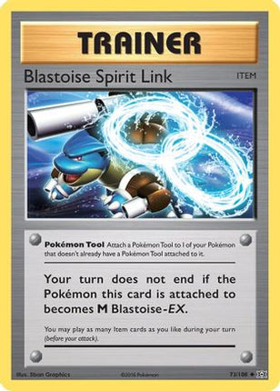 Blastoise Spirit Link - 73/108 [XY - Evolutions] Reverse Holofoil