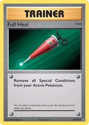 Full Heal - 78/108 [XY - Evolutions] Reverse Holofoil