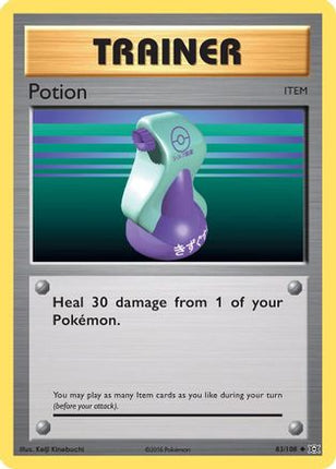 Potion - 83/108 [XY - Evolutions] Reverse Holofoil