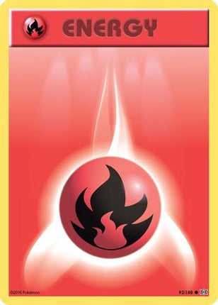 Fire Energy - 92/108 [XY - Evolutions]