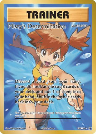 Misty's Determination (Full Art) - 108/108 [XY - Evolutions] Holofoil