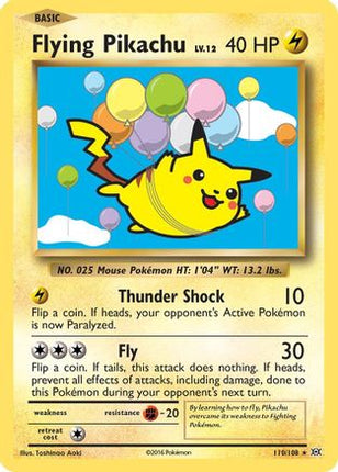 Flying Pikachu - 110/108 [XY - Evolutions]