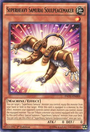 Superheavy Samurai Soulpeacemaker (Rare) [INOV-EN009] 1st Edition