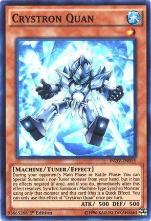 Crystron Quan (Super Rare) [INOV-EN015] 1st Edition