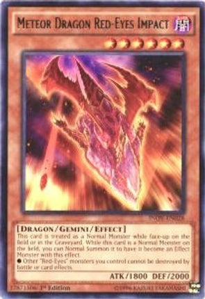Meteor Dragon Red-Eyes Impact (Rare) [INOV-EN028] Unlimited