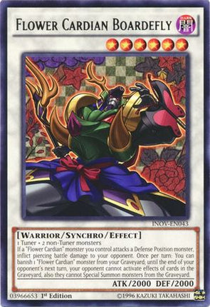 Flower Cardian Boardefly (Rare) [INOV-EN043] Unlimited