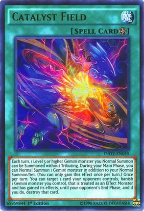 Catalyst Field (Ultra Rare) [INOV-EN059] 1st Edition