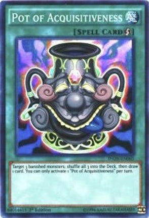 Pot of Acquisitiveness (Super Rare) [INOV-EN065] 1st Edition