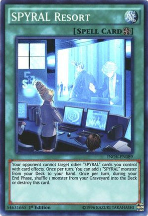 SPYRAL Resort (Super Rare) [INOV-EN089] 1st Edition