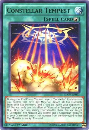 Constellar Tempest (Rare) [INOV-EN091] 1st Edition