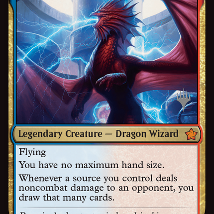 Niv-Mizzet, Visionary [Promo Pack: Duskmourn: House of Horror] Foil