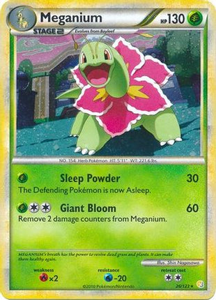 Meganium - 26/123 (Cosmos Holo) [Deck Exclusives] Holofoil