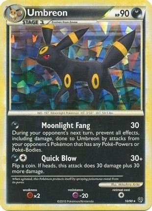 Umbreon - 10/90 (Cracked Ice Holo) [Deck Exclusives] Holofoil