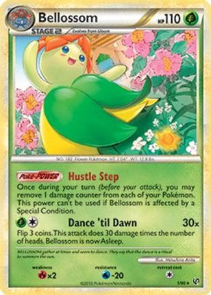 Bellossom - 1/90 (HGSS Undaunted) [Deck Exclusives]