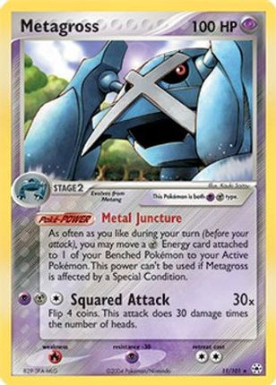 Metagross - 11/101 (EX Hidden Legends) [Deck Exclusives]