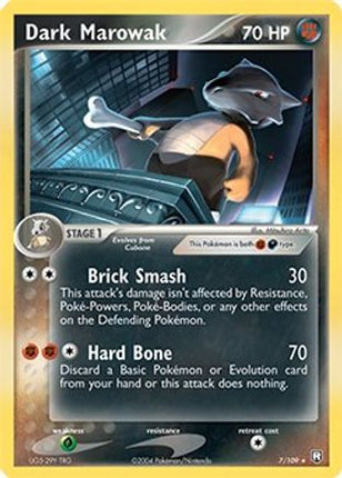 Dark Marowak - 7/109 (EX Team Rocket Returns) [Deck Exclusives]