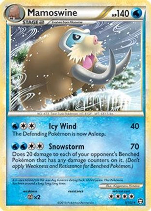 Mamoswine - 5/102 (Cracked Ice Holo) [Deck Exclusives] Holofoil