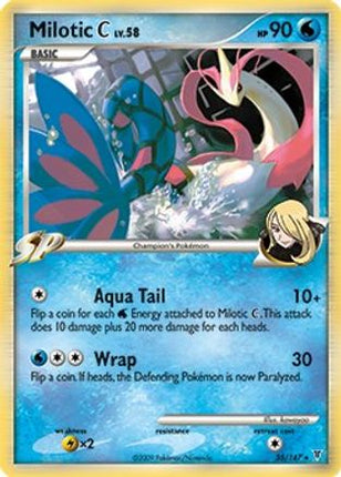 Milotic C - 35/147 (DPPt Supreme Victors) [Deck Exclusives] Holofoil