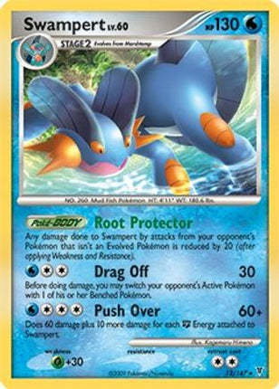 Swampert - 12/147 (DPPt Supreme Victors) [Deck Exclusives]