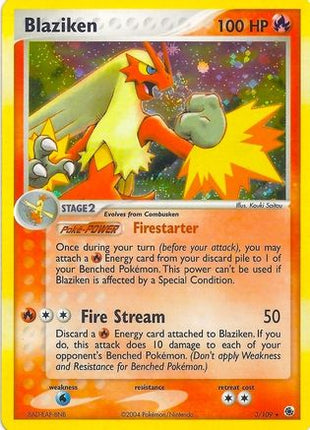Blaziken (Holo) 3- EX Battle Stadium Holofoil