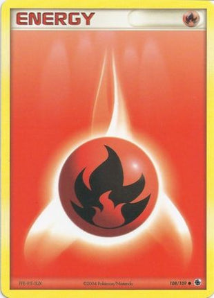 Fire Energy 108- EX Battle Stadium