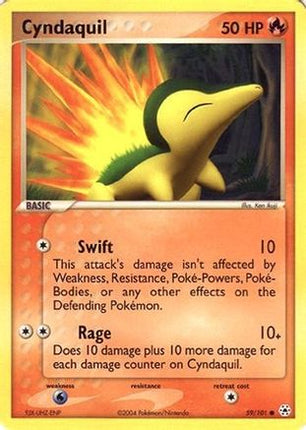 Cyndaquil 59- EX Battle Stadium