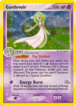 Gardevoir (Holo) 7- EX Battle Stadium Holofoil