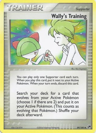 Wally's Training 89- EX Battle Stadium