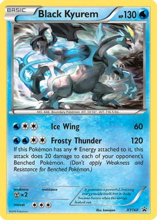 Black Kyurem - XY160 - XY160/null [XY Promos] Holofoil