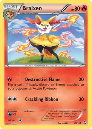 Braixen - XY161 - XY161/null [XY Promos] Holofoil