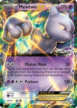 Mewtwo EX - XY183 - XY183/null [XY Promos] Holofoil