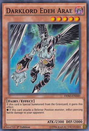 Darklord Edeh Arae (Super Rare) [DESO-EN040] 1st Edition