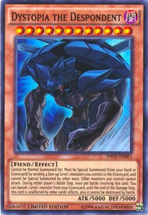 Dystopia the Despondent (Super Rare) [INOV-ENSE1] Limited