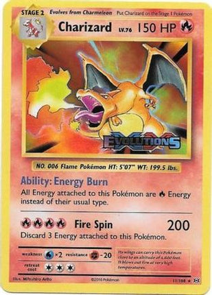 Charizard (XY Evolutions Prerelease) - null/null [XY Promos] Holofoil