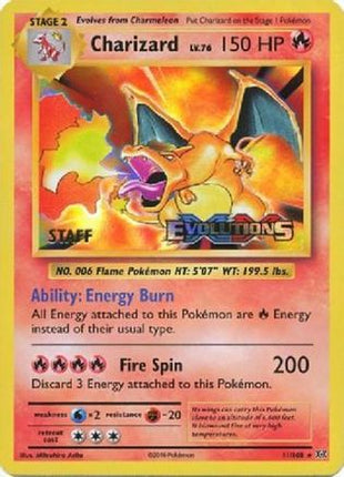 Charizard - 11/108 (Prerelease) [XY Promos] Holofoil
