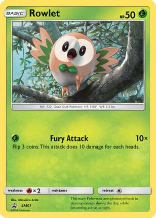 Rowlet - SM01 - null/null [SM Promos] Holofoil