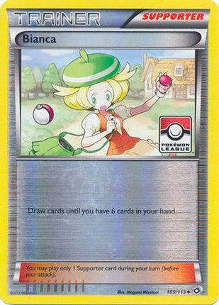 Bianca - 109/113 (Pokemon League) [League & Championship Cards] Reverse Holofoil