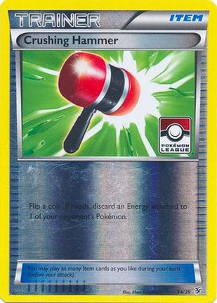 Crushing Hammer - 34/39 (Pokemon League) [League & Championship Cards] Reverse Holofoil