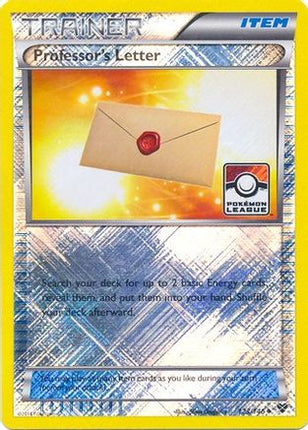 Professor's Letter - 123/146 (Pokemon League) [League & Championship Cards] Reverse Holofoil