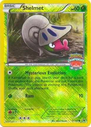 Shelmet - 11/101 (Championship Series) [League & Championship Cards] Reverse Holofoil