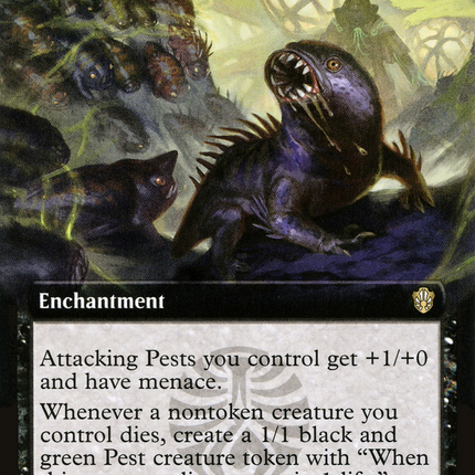 Blight Mound (Extended Art) [Commander 2021]