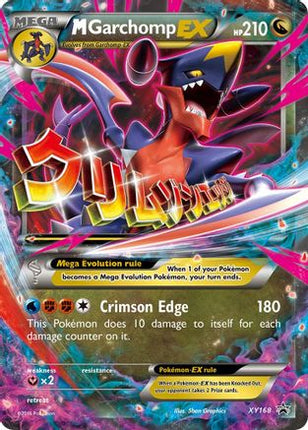 M Garchomp EX - XY168 - null/null [XY Promos] Holofoil