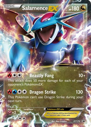 Salamence EX - XY170 - null/null [XY Promos] Holofoil