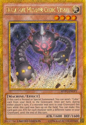 Duza the Meteor Cubic Vessel (Gold Secret Rare) [MVP1-ENGV1] Limited