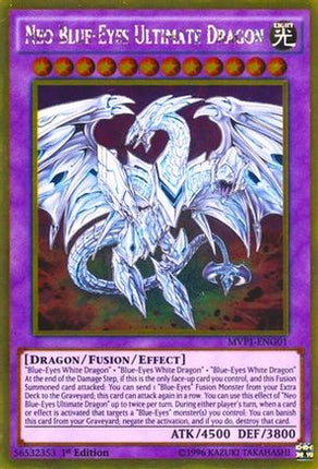 Neo Blue-Eyes Ultimate Dragon (Gold Rare) [MVP1-ENG01] Unlimited
