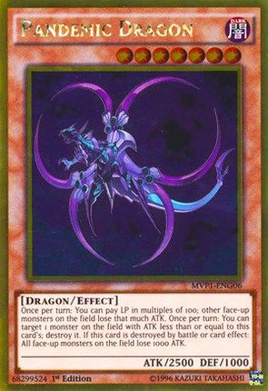 Pandemic Dragon (Gold Rare) [MVP1-ENG06] 1st Edition